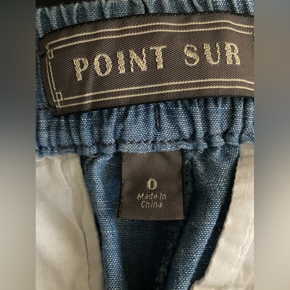 J Crew Tie-Waist Seaside Pant in Chambray - Picture 7 of 9